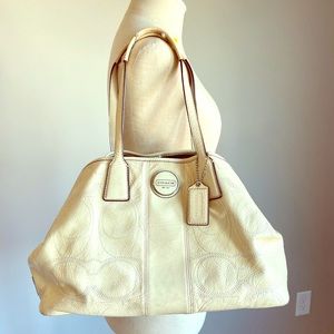 Coach Leather Shoulder Bag
